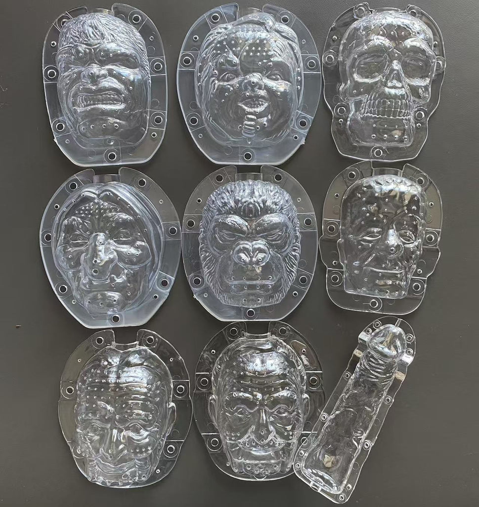 Small pumpkin mold kit (8 pcs)