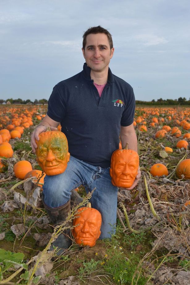 Frankenstein pumpkins shape plastic mold for sale