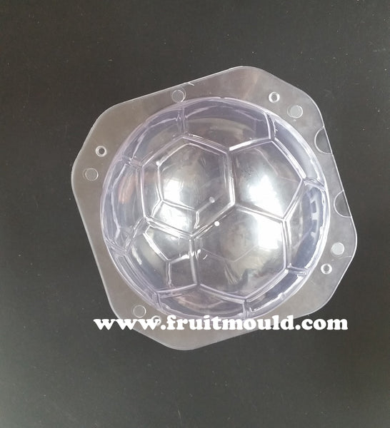 Football shape plastic mold for shaping watermelon gourd and pumpkin